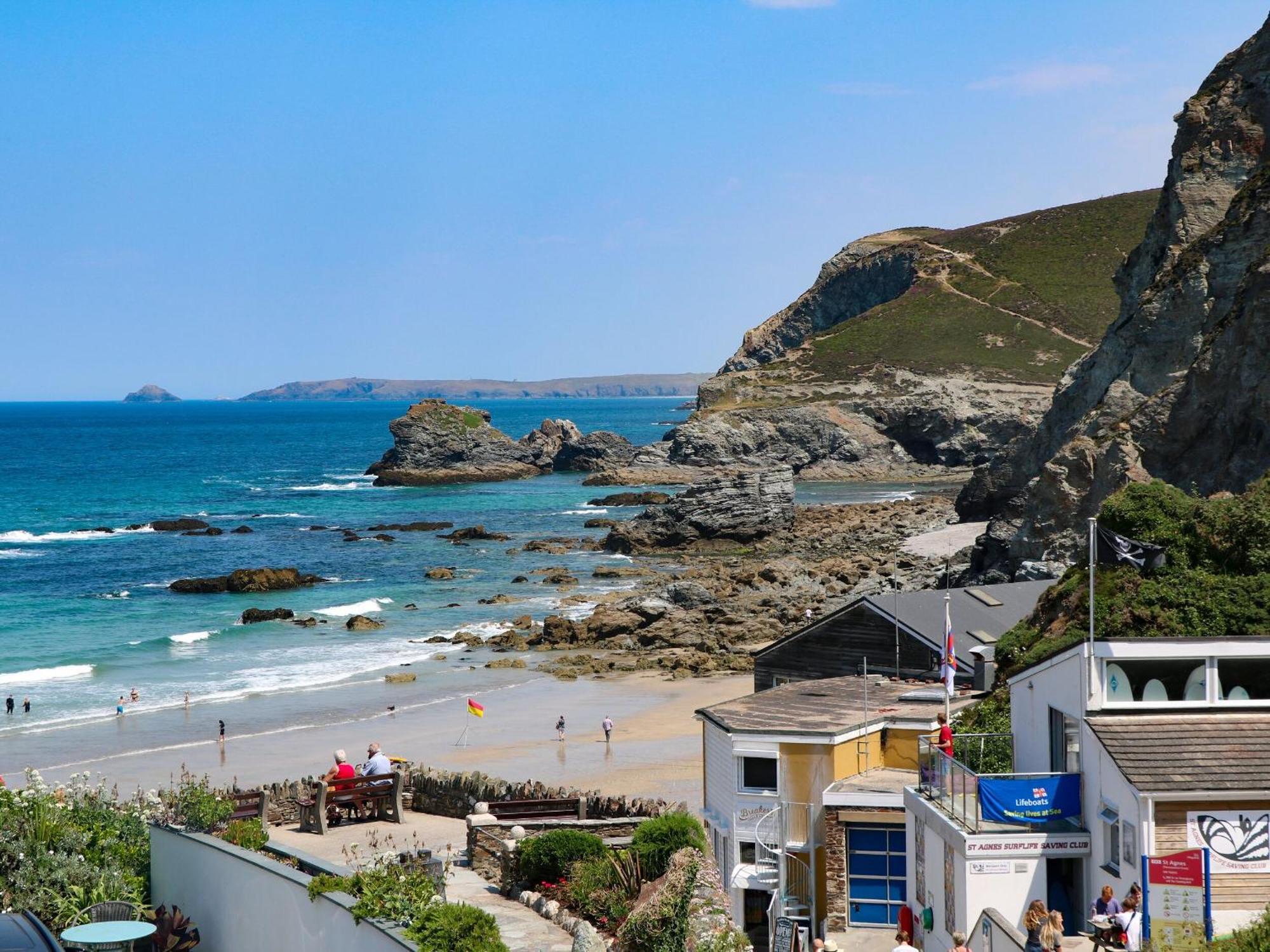 Ocean Blue Villa Porthtowan Eksteriør billede